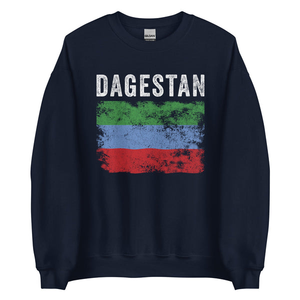 Dagestan Flag Distressed - Dagestan Flag Sweatshirt