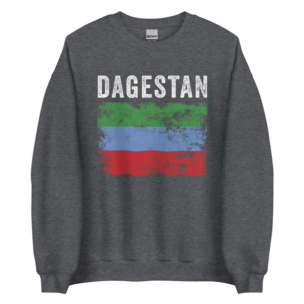 Dagestan Flag Distressed - Dagestan Flag Sweatshirt