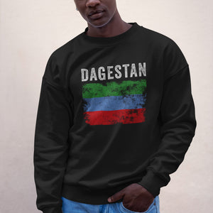 Dagestan Flag Distressed - Dagestan Flag Sweatshirt