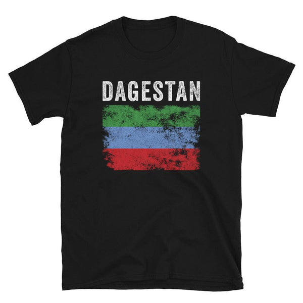Dagestan Flag Distressed - Dagestan Flag T-Shirt
