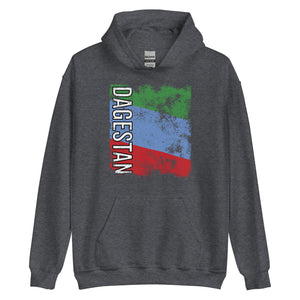 Dagestan Flag - Distressed Flag Hoodie