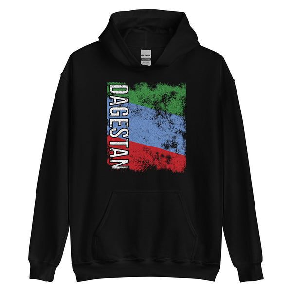 Dagestan Flag - Distressed Flag Hoodie