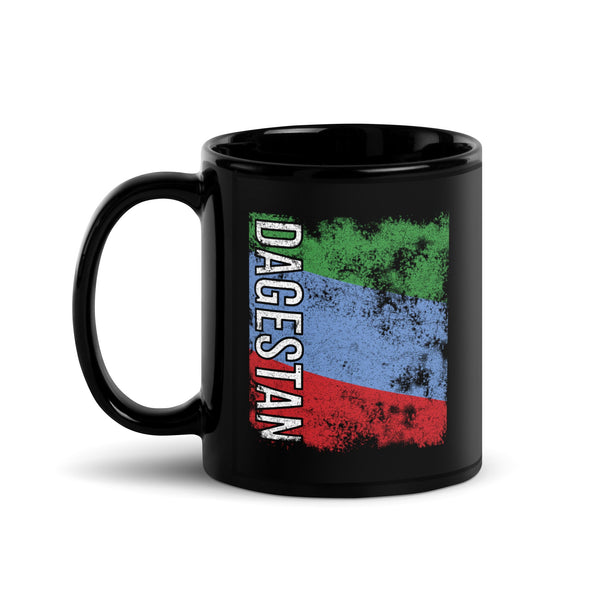 Dagestan Flag - Distressed Flag Mug