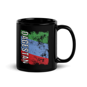 Dagestan Flag - Distressed Flag Mug