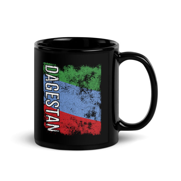 Dagestan Flag - Distressed Flag Mug