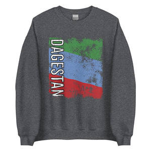 Dagestan Flag - Distressed Flag Sweatshirt