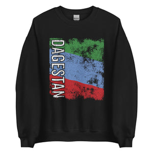 Dagestan Flag - Distressed Flag Sweatshirt