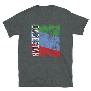 Dagestan Flag Distressed T-Shirt