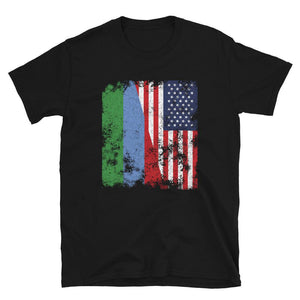 Dagestan USA Flag - Half American T-Shirt