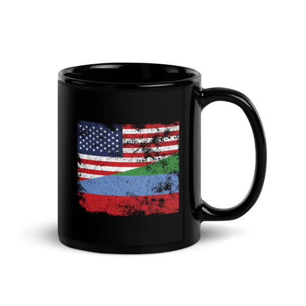 Dagestan USA Flag Mug