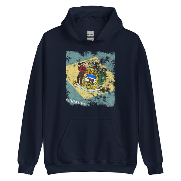 Delaware State Flag Hoodie