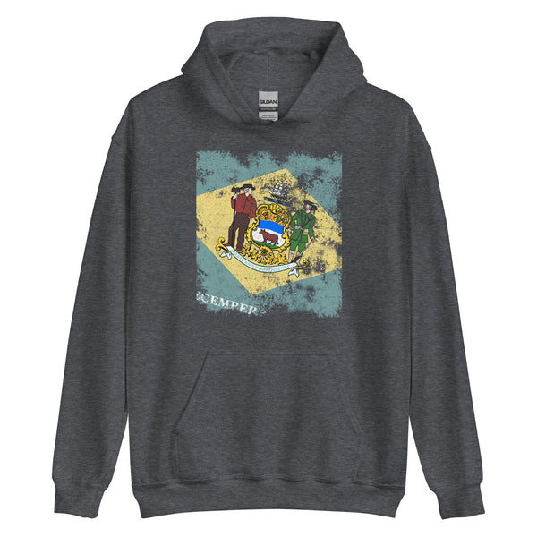 Delaware State Flag Hoodie