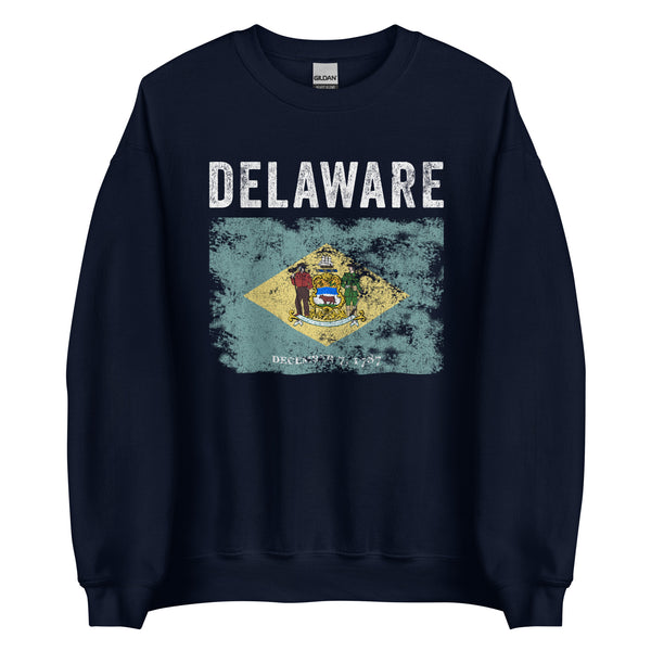 Delaware State Flag Sweatshirt