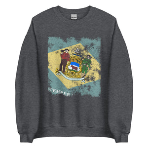Delaware State Flag Sweatshirt