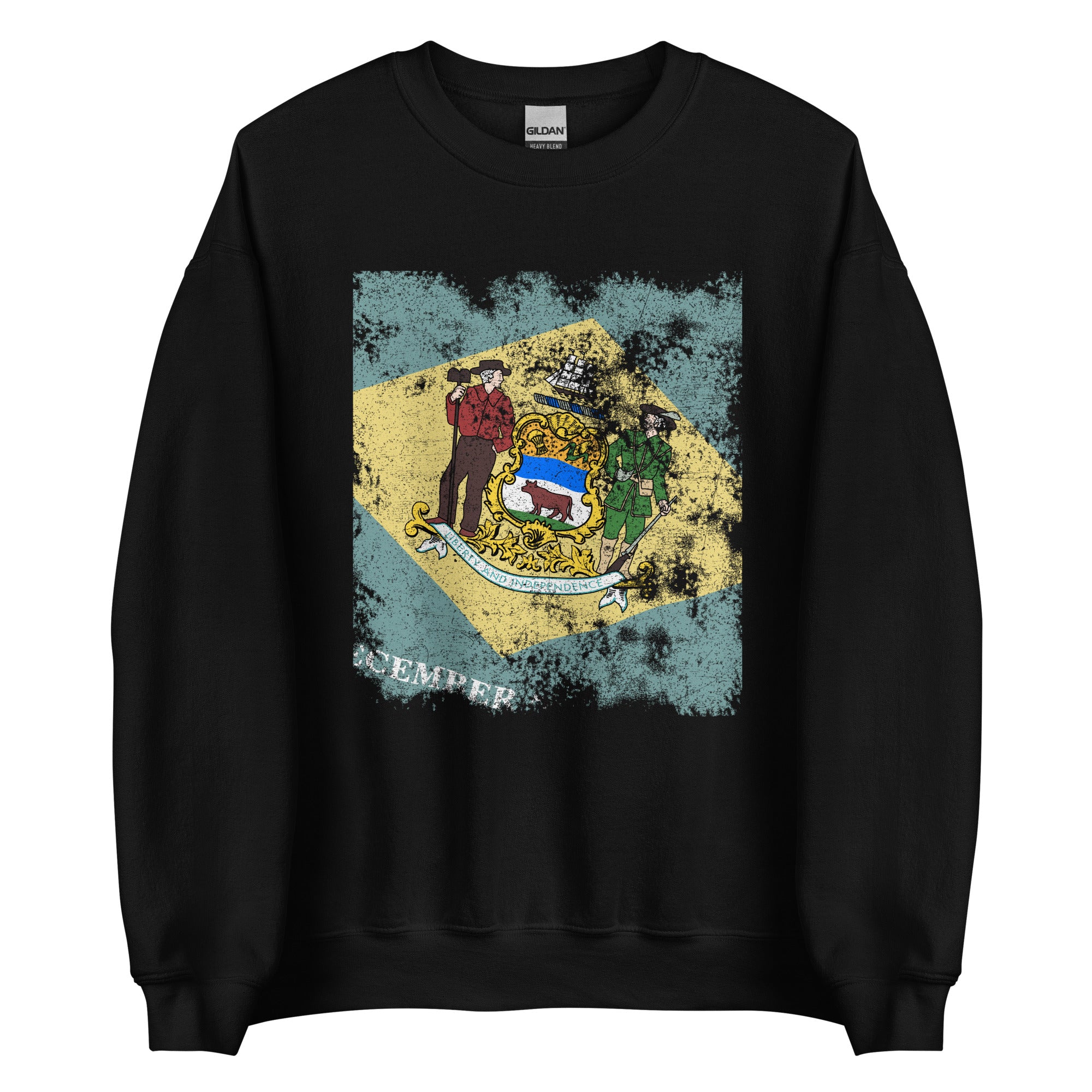 Delaware State Flag Sweatshirt