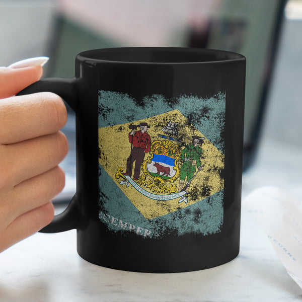 Delaware State Flag Mug