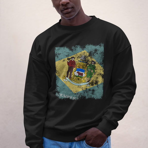 Delaware State Flag Sweatshirt