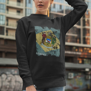 Delaware State Flag Sweatshirt