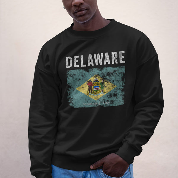 Delaware State Flag Sweatshirt