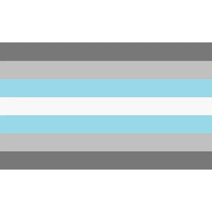 Cờ kiêu hãnh Demiboy - 90x150cm(3x5ft) - 60x90cm(2x3ft) - LGBTQIA2S+