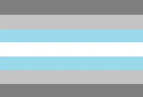 Demigirl Pride Flag - 90x150cm(3x5ft) - 60x90cm(2x3ft) - LGBTQIA2S+