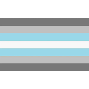 Demigirl Pride Flag - 90x150cm(3x5ft) - 60x90cm(2x3ft) - LGBTQIA2S+