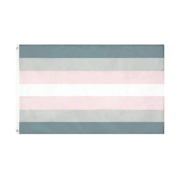 Cờ kiêu hãnh Demigirl - 90x150cm(3x5ft) - 60x90cm(2x3ft) - LGBTQIA2S+