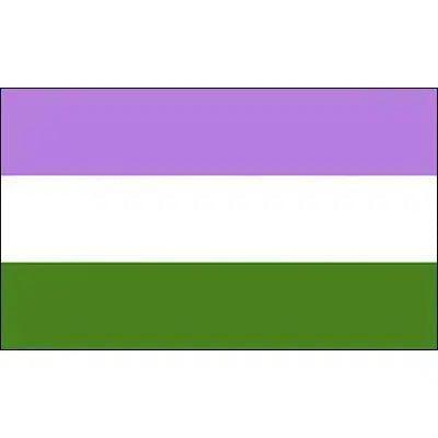 Demisexual Pride Flag - 90x150cm(3x5ft) - 60x90cm(2x3ft) - LGBTQIA2S+