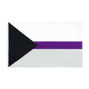 Demisexual Pride Flag - 90x150cm(3x5ft) - 60x90cm(2x3ft) - LGBTQIA2S+