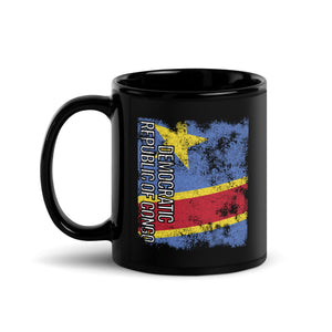 Democratic Republic Of The Congo Flag - Distressed Flag Mug