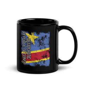 Democratic Republic Of The Congo Flag - Distressed Flag Mug