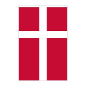 Denmark Flag Bunting Banner - 20Pcs