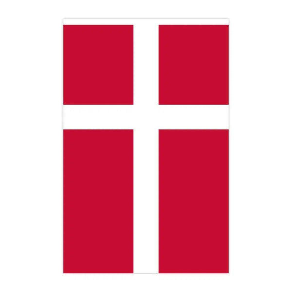 Denmark Flag Bunting Banner - 20Pcs