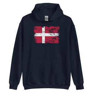 Denmark Flag Hoodie