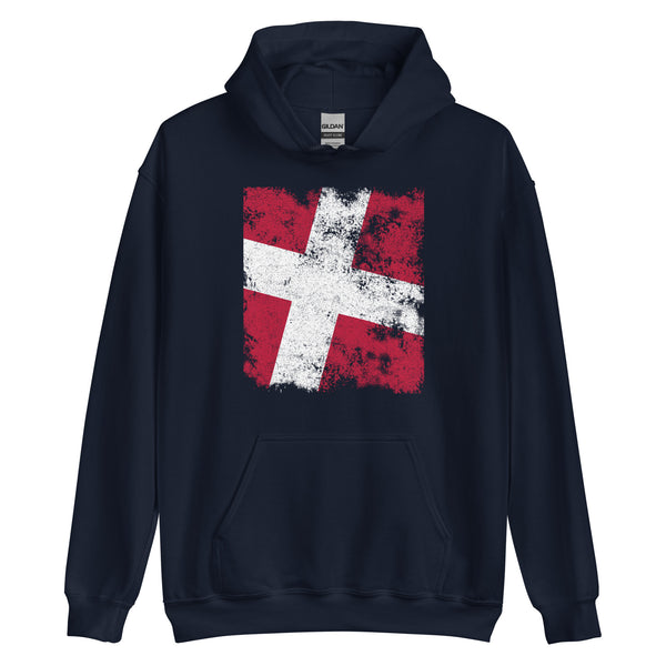 Denmark Flag Hoodie