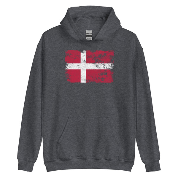 Denmark Flag Hoodie