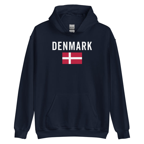 Denmark Flag Hoodie