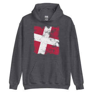 Denmark Flag Hoodie