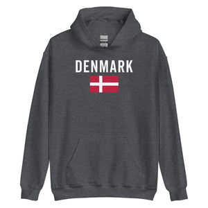 Denmark Flag Hoodie