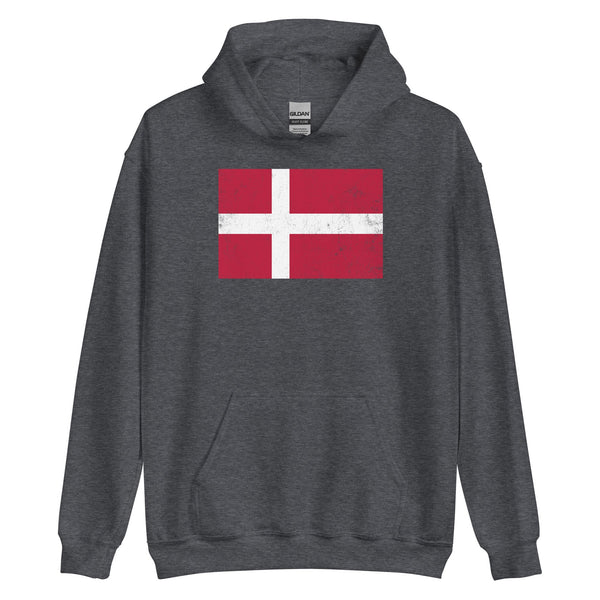 Denmark Flag Hoodie