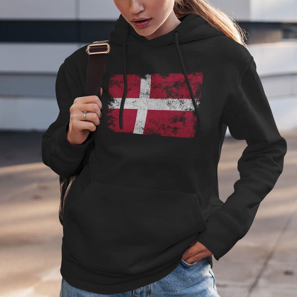 Denmark Flag Hoodie