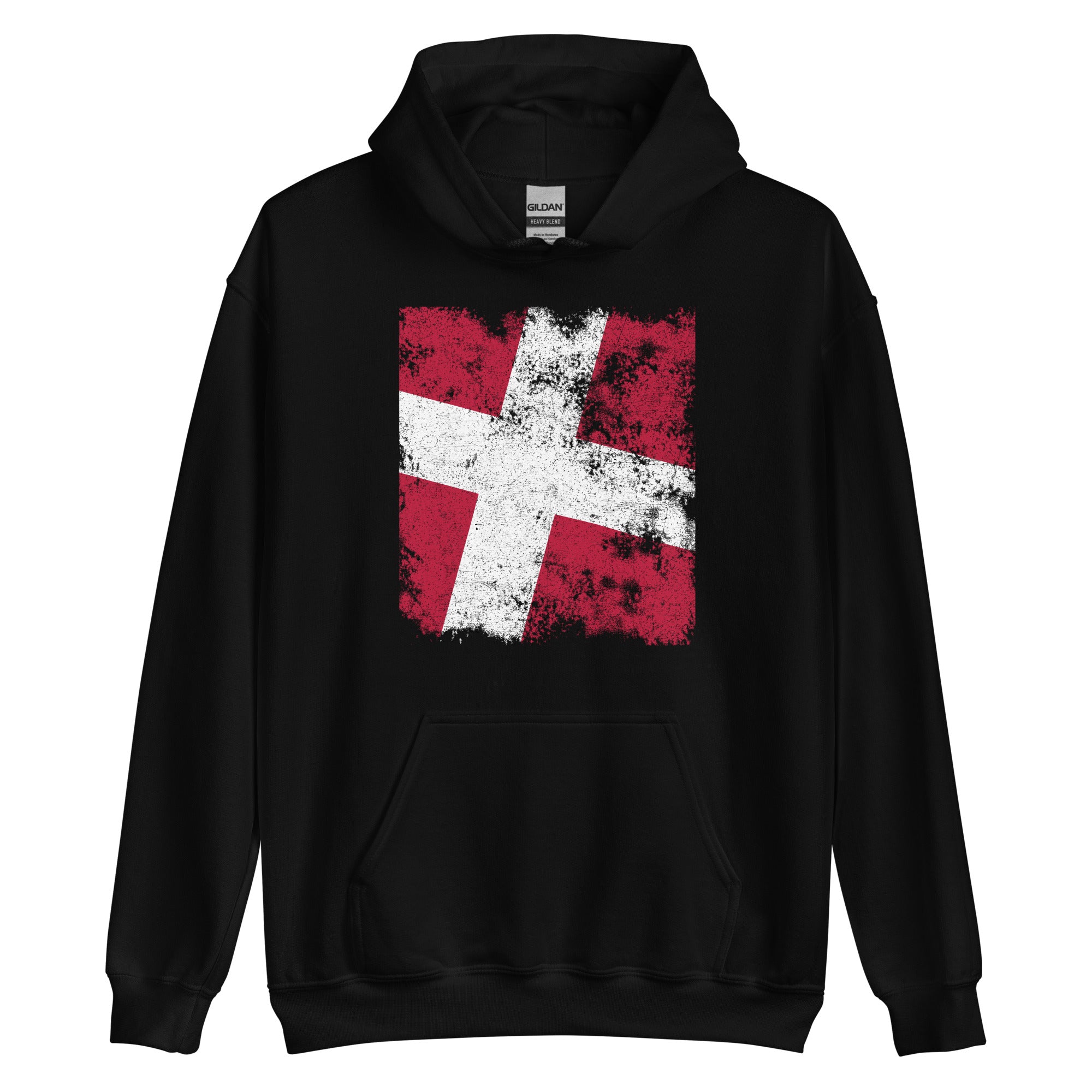 Denmark Flag Hoodie