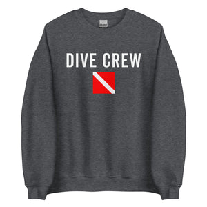 Dive Crew Diver Down Flag Sweatshirt