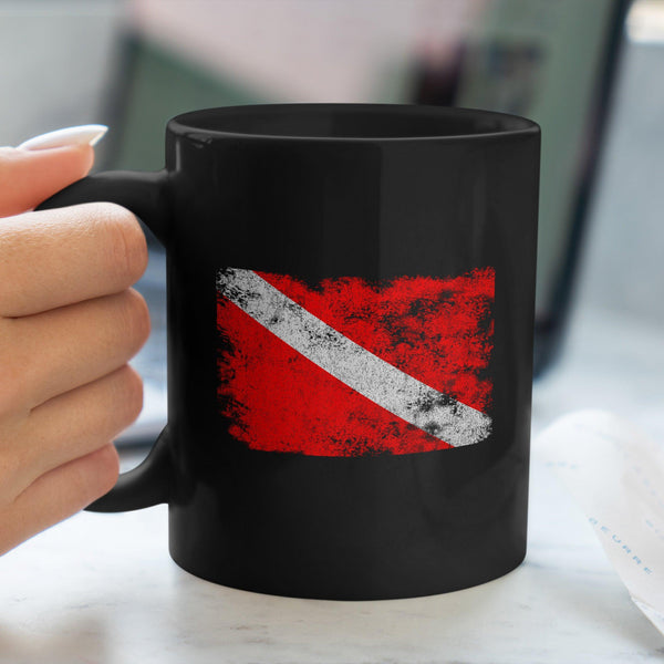 Diver Down Flag Mug
