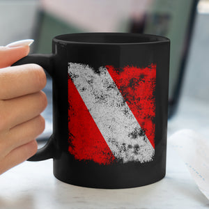 Diver Down Flag Mug
