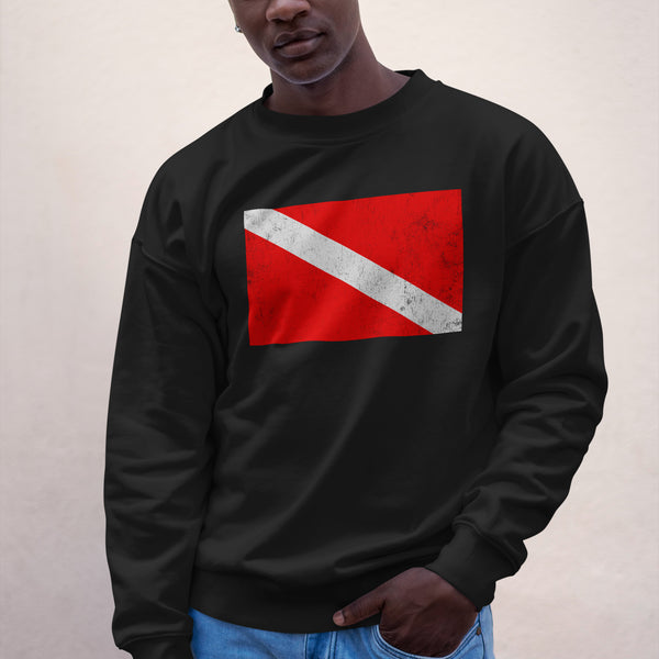 Diver Down Flag Sweatshirt