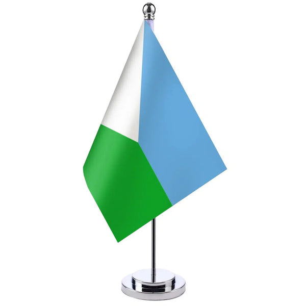 Djibouti Desk Flag - Small Office Table Flag