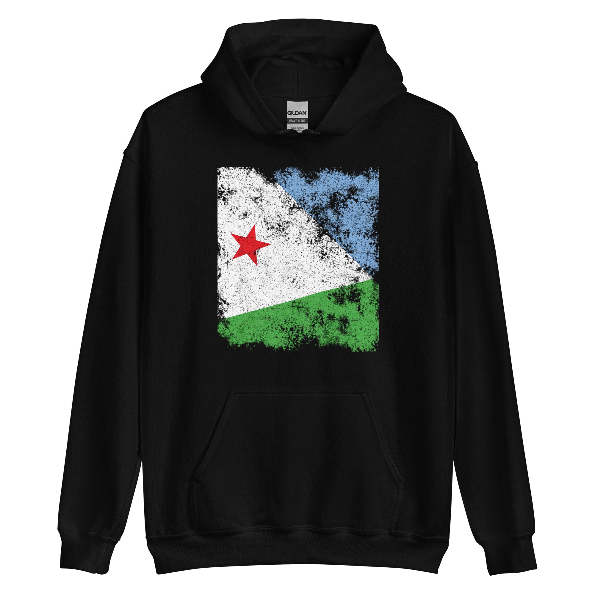 Djibouti Flag Hoodie