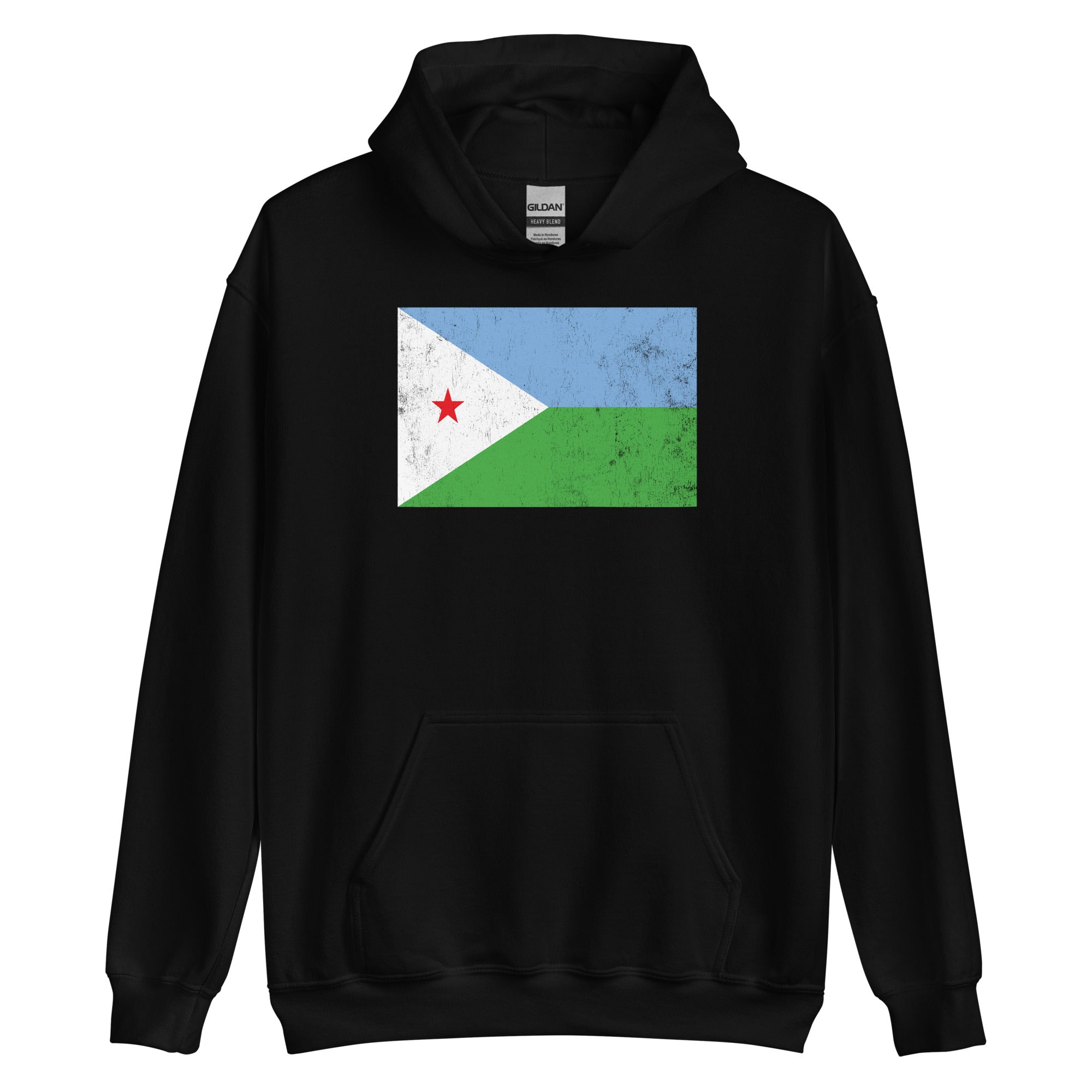 Djibouti Flag Hoodie