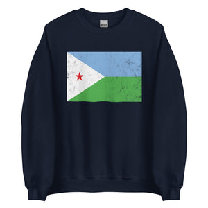 Djibouti Flag Sweatshirt